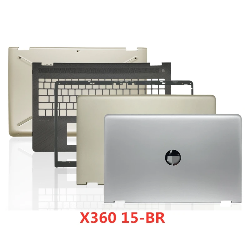 Новый ноутбук для HP Pavilion X360 15-BR, Верхняя фотография/передняя рамка/Упор для рук/нижняя базовая крышка
Новый ноутбук для HP Pavilion X360 15-BR, Верхняя фотография/передняя рамка/Упор для рук/нижняя базовая крышка
