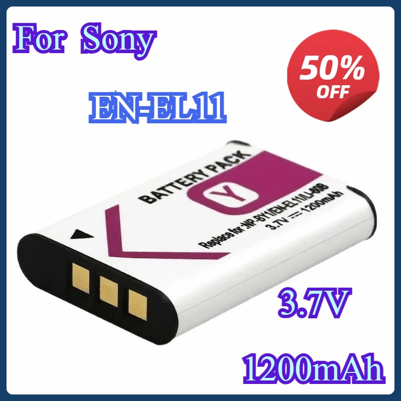 EN-EL11 Battery Li-60b D-Li78 NP-BY1 Rechargeable Battery For Nikon Coolpix S550 S560 Pentax M50 W60 W80 Olympus FE-370 Camera
EN-EL11 Battery Li-60b D-Li78 NP-BY1 Rechargeable Battery For Nikon Coolpix S550 S560 Pentax M50 W60 W80 Olympus FE-370 Camera