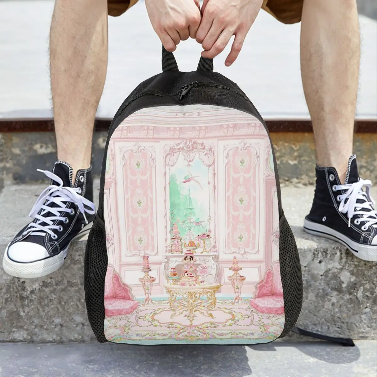 Marie Antoinette Afternoon Tea In French Paris Backpack Daypack Large Capacity Kids BookBag School Bag Shoulder Bags Men Women
Marie Antoinette Afternoon Tea In French Paris Backpack Daypack Large Capacity Kids BookBag School Bag Shoulder Bags Men Women