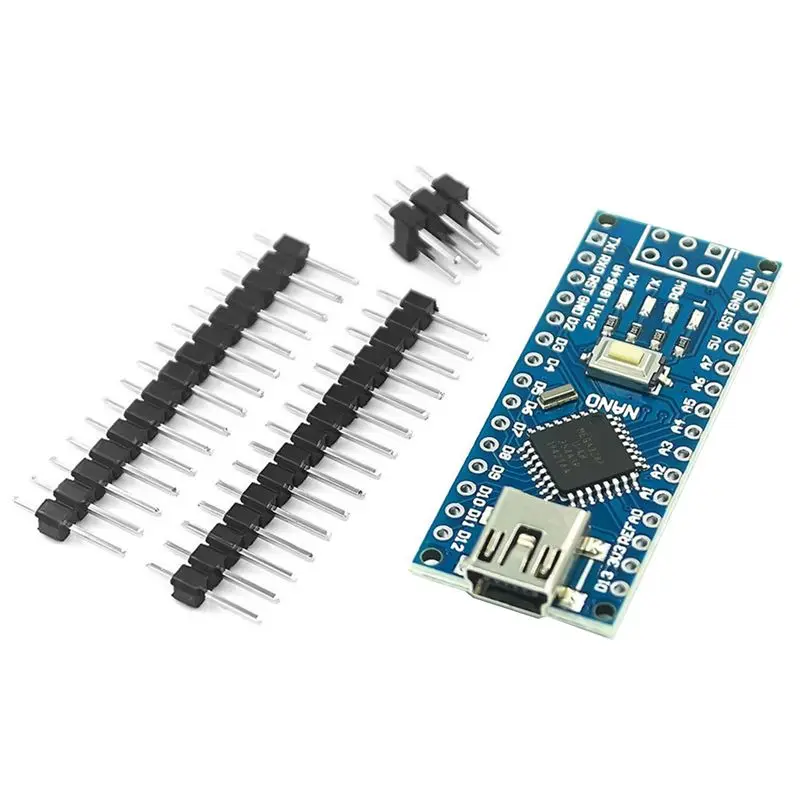 Плата разработки Nano V3.0 с контроллером ATMEGA328P, модуль PCB для разработки
Плата разработки Nano V3.0 с контроллером ATMEGA328P, модуль PCB для разработки