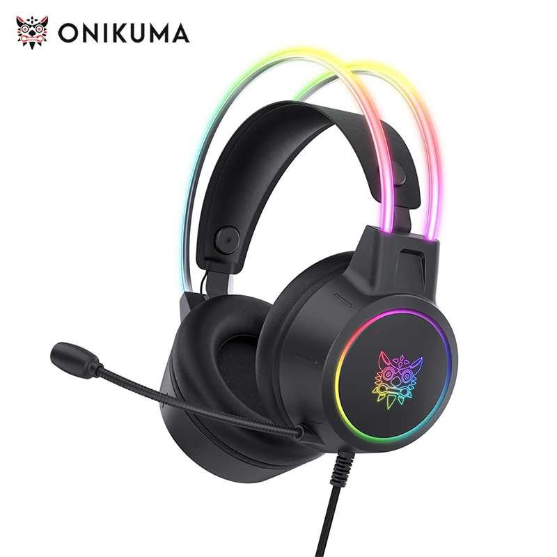 Игровая гарнитура ONIKUMA RGB для ПК, PS4, игровые наушники с HD гибким микрофоном, 3,5 мм наушники для Xbox PS5, переключатели компьютерных игр
Игровая гарнитура ONIKUMA RGB для ПК, PS4, игровые наушники с HD гибким микрофоном, 3,5 мм наушники для Xbox PS5, переключатели компьютерных игр