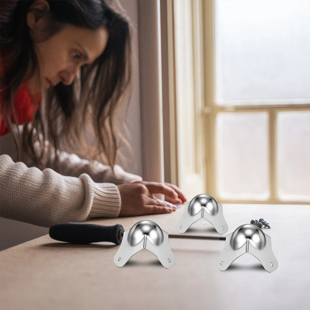 10pcs Corner Edge Protectors Iron Ball Shaped Metal Corner Protector For Flight Case Furniture Cabinet Guard Cover Hardware
10pcs Corner Edge Protectors Iron Ball Shaped Metal Corner Protector For Flight Case Furniture Cabinet Guard Cover Hardware