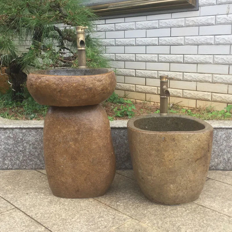 Courtyard Pool Garden Pebble Outdoor Stone Kindergarten Washbasin Platform Column Outdoor Children's Stone Sink
Courtyard Pool Garden Pebble Outdoor Stone Kindergarten Washbasin Platform Column Outdoor Children's Stone Sink