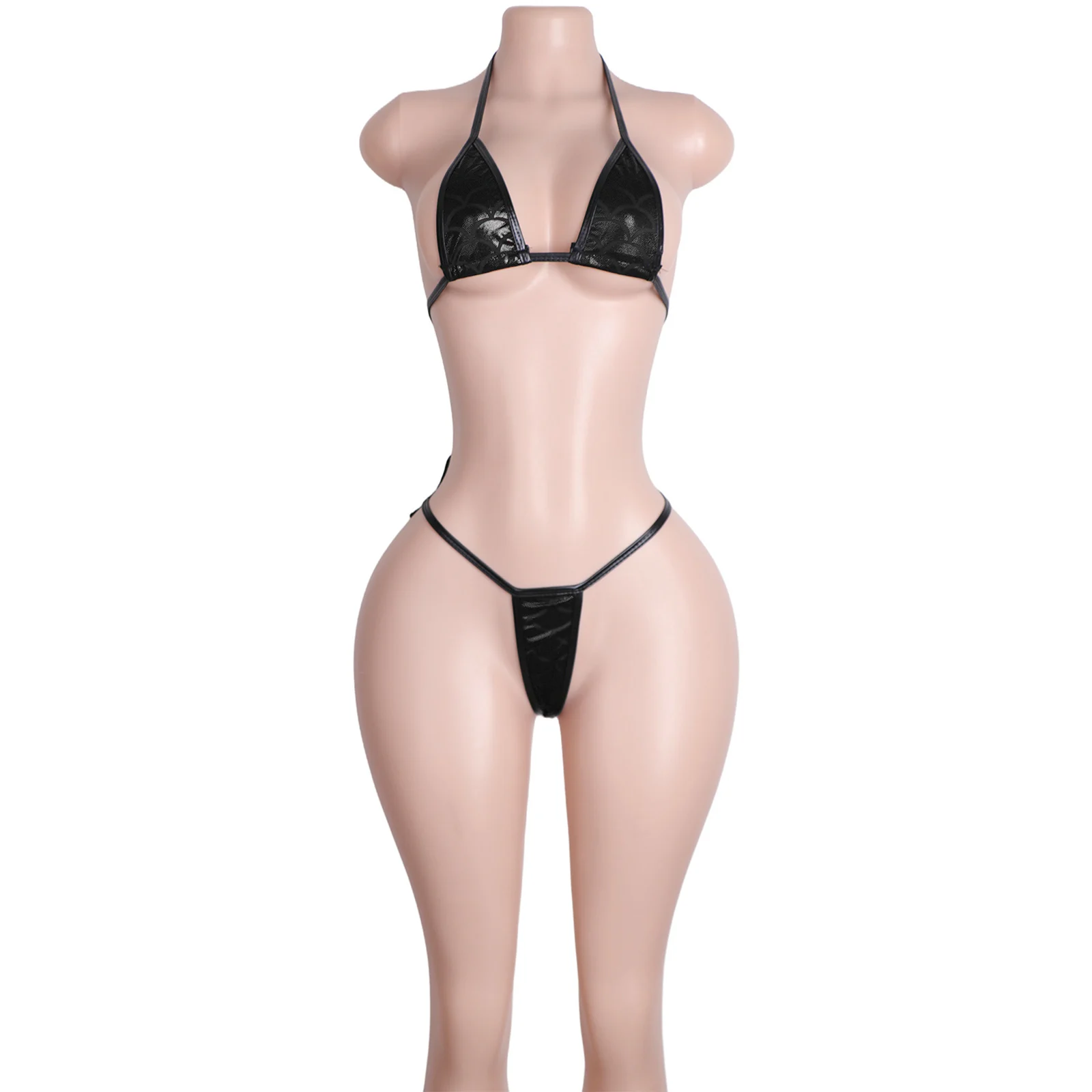Designer Exotic Dancewear Fish Scale Pattern Lace-Up Adjustable Bra Bikini Inserts Fashionable Shiny Performance Wear Quality
Designer Exotic Dancewear Fish Scale Pattern Lace-Up Adjustable Bra Bikini Inserts Fashionable Shiny Performance Wear Quality