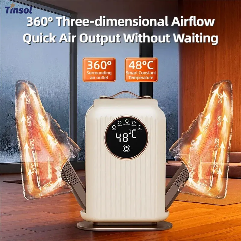 2026 New Electric Shoe Dryer Deodorization Sterilization Heater Smart Dehumidifier Heater Multifunctional Sock Dryer
2026 New Electric Shoe Dryer Deodorization Sterilization Heater Smart Dehumidifier Heater Multifunctional Sock Dryer