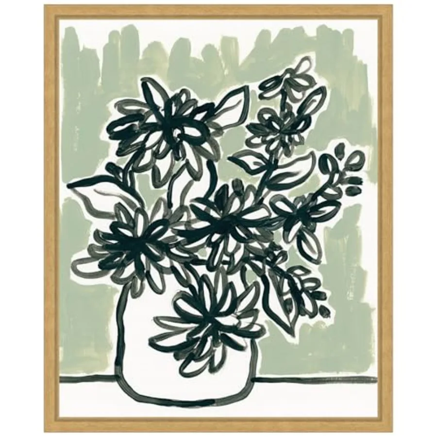 Framed Canvas Wall Art 20x16 Windowsill Blossoms II by June Erica Vess, Framed Wall Art Canvas, Abstract Artwork, Modern Decor,
Framed Canvas Wall Art 20x16 Windowsill Blossoms II by June Erica Vess, Framed Wall Art Canvas, Abstract Artwork, Modern Decor,