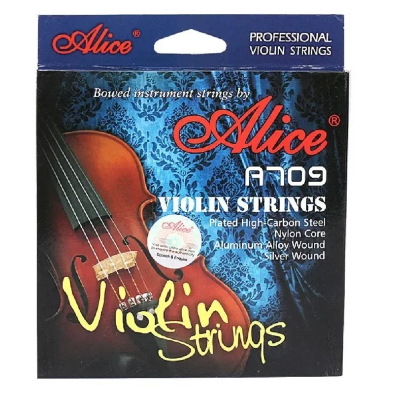 Violin String Alice Brand A709 highest-ranking violino nylon strings the upgraded of A708
Violin String Alice Brand A709 highest-ranking violino nylon strings the upgraded of A708