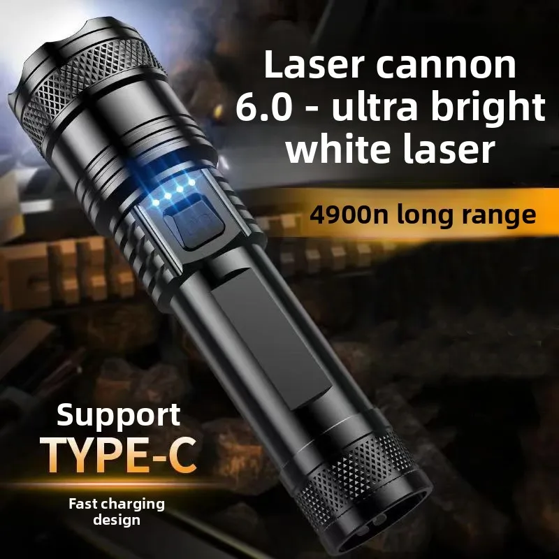 Super light long-range shooter flashlight outdoor patrol concentrated long-range zoom aurora cannon large flood
Super light long-range shooter flashlight outdoor patrol concentrated long-range zoom aurora cannon large flood
