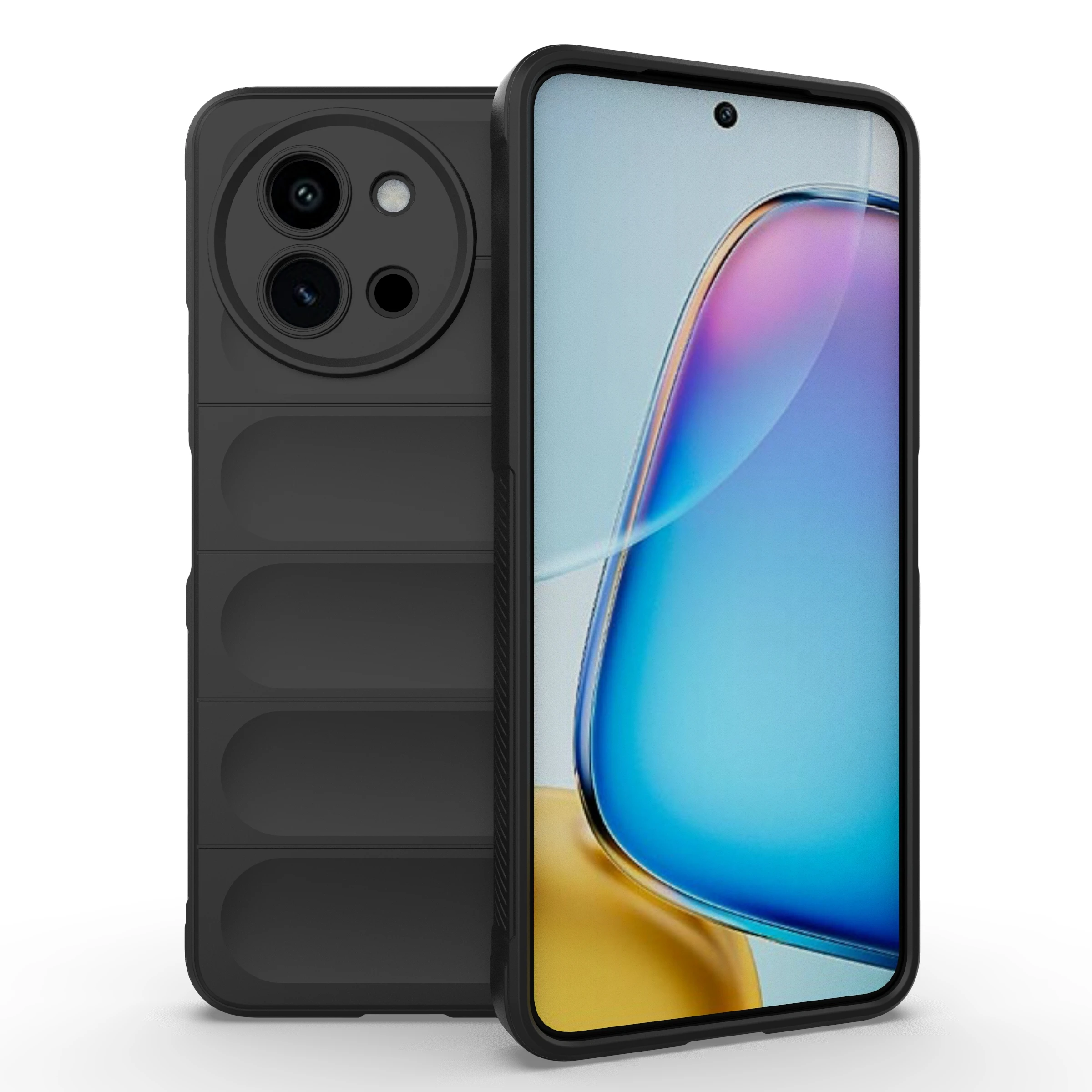 For vivo Y38 5G / Y58 5G Shockproof Case Anti-Drop Soft TPU Phone Cover - Black
For vivo Y38 5G / Y58 5G Shockproof Case Anti-Drop Soft TPU Phone Cover - Black