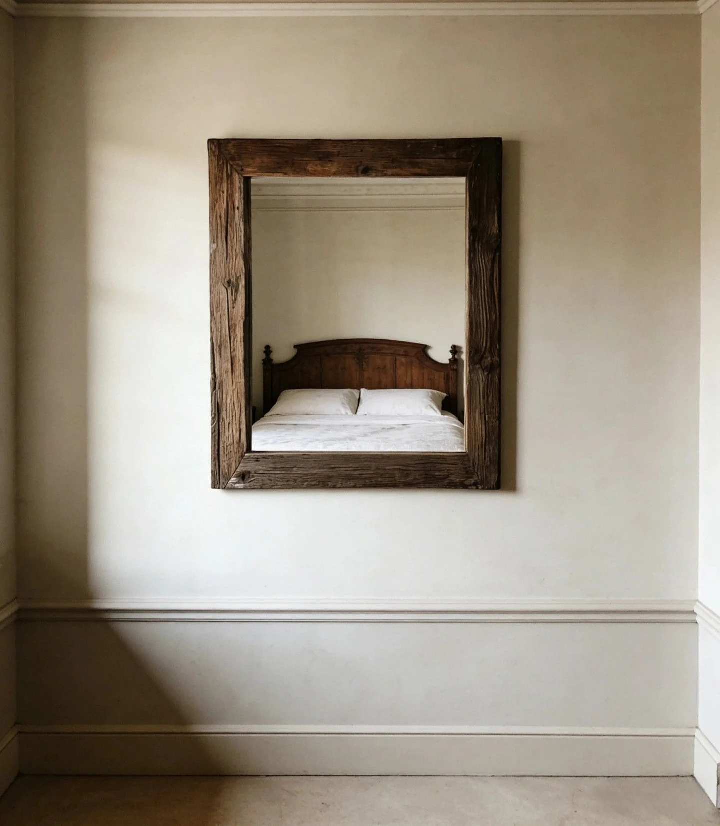 Retro solid wood square full-length mirror wall-mounted bedroom dressing mirror
Retro solid wood square full-length mirror wall-mounted bedroom dressing mirror