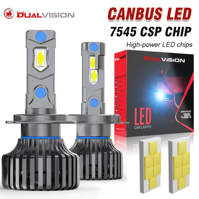 H7 LED Headlight Bulbs H4 9003 HB2 Canbus High and Low Beam High Power 140W 40000LM Super Bright 6500K White Quick Installation
H7 LED Headlight Bulbs H4 9003 HB2 Canbus High and Low Beam High Power 140W 40000LM Super Bright 6500K White Quick Installation