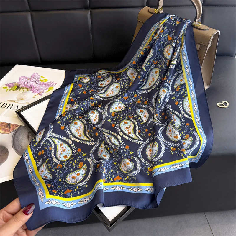 Silk Woman Scarf Hijab Fashion Shawl Wraps Bandana Headband Neckerchief Accesories Brands Headscarf Ribbon Hair Bands
Silk Woman Scarf Hijab Fashion Shawl Wraps Bandana Headband Neckerchief Accesories Brands Headscarf Ribbon Hair Bands
