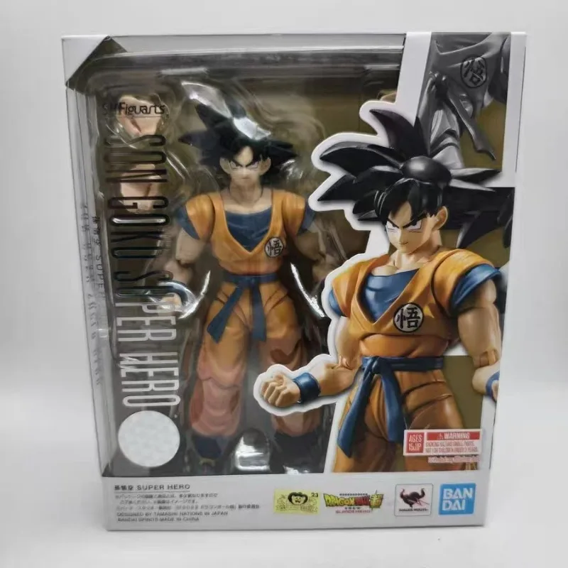 In Stock Bandai SHF Dragon Ball Super Son Goku Super Hero Movie Action Figure Boys Gift Collectible
In Stock Bandai SHF Dragon Ball Super Son Goku Super Hero Movie Action Figure Boys Gift Collectible