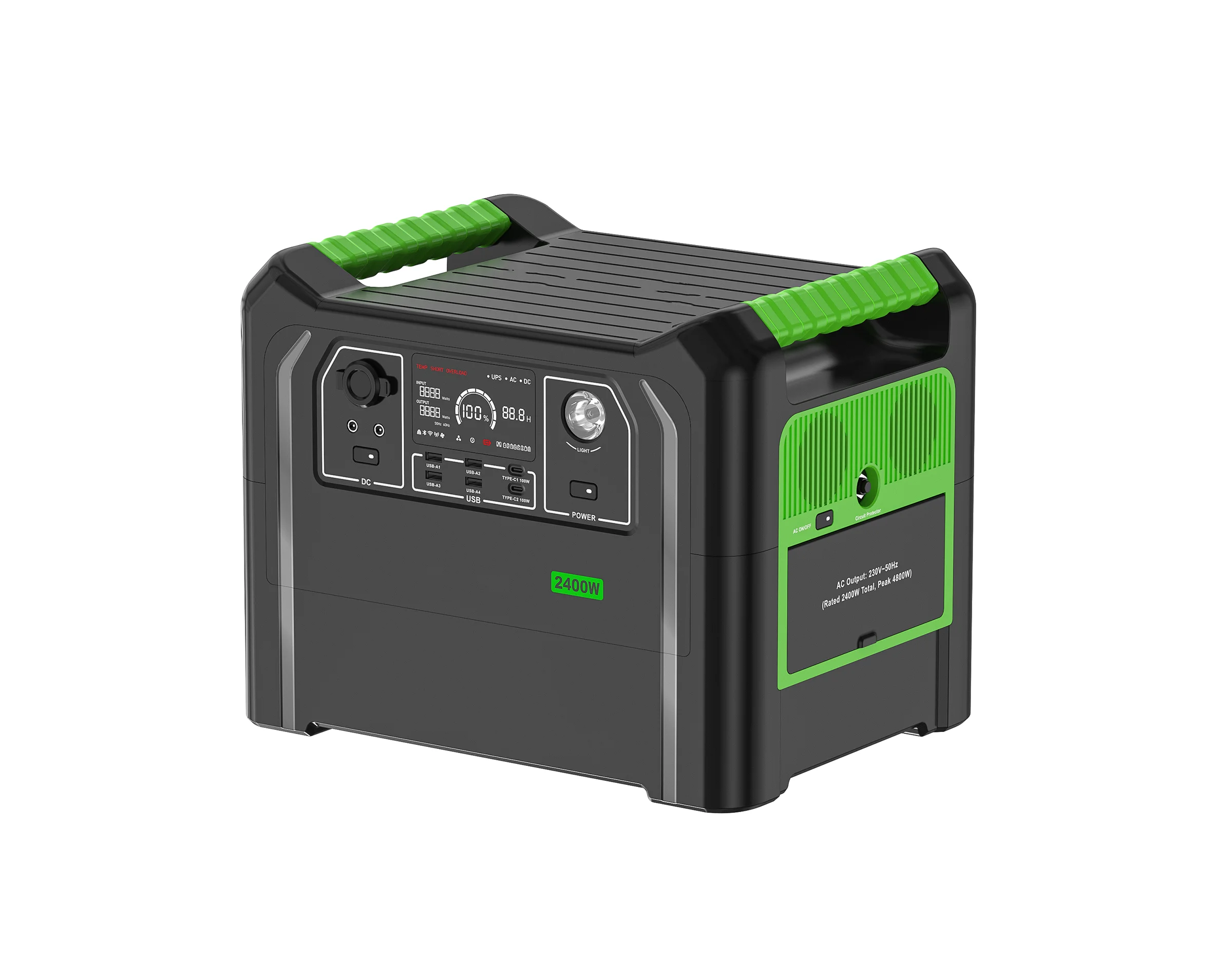 2400 Вт Generador Солнечная резервная мощность Перезаряжаемая аварийная портативная электростанция солнечного генератора для холодильника и телевизора
2400 Вт Generador Солнечная резервная мощность Перезаряжаемая аварийная портативная электростанция солнечного генератора для холодильника и телевизора