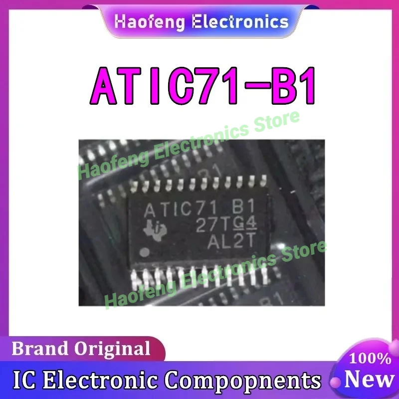 Новый оригинальный ATIC71-B1 ATIC71B1 ATIC71 B1 TSSOP-24 в наличии
Новый оригинальный ATIC71-B1 ATIC71B1 ATIC71 B1 TSSOP-24 в наличии