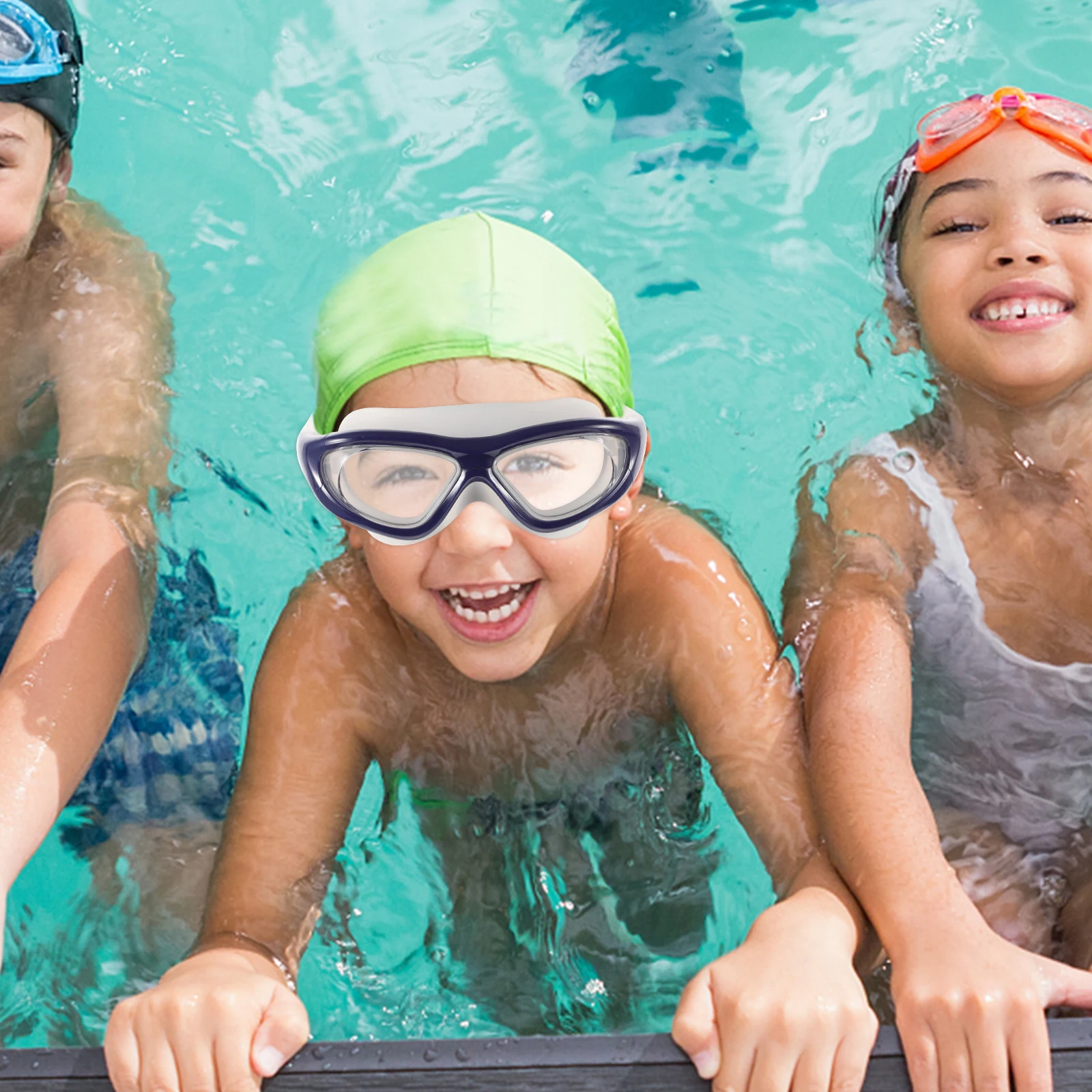 Swimming Goggles Anti Fog Kids Children Waterproof Silicone Lens Clear Vision Leak Proof Adjustable Straps Soft Comfortable Fit
Swimming Goggles Anti Fog Kids Children Waterproof Silicone Lens Clear Vision Leak Proof Adjustable Straps Soft Comfortable Fit