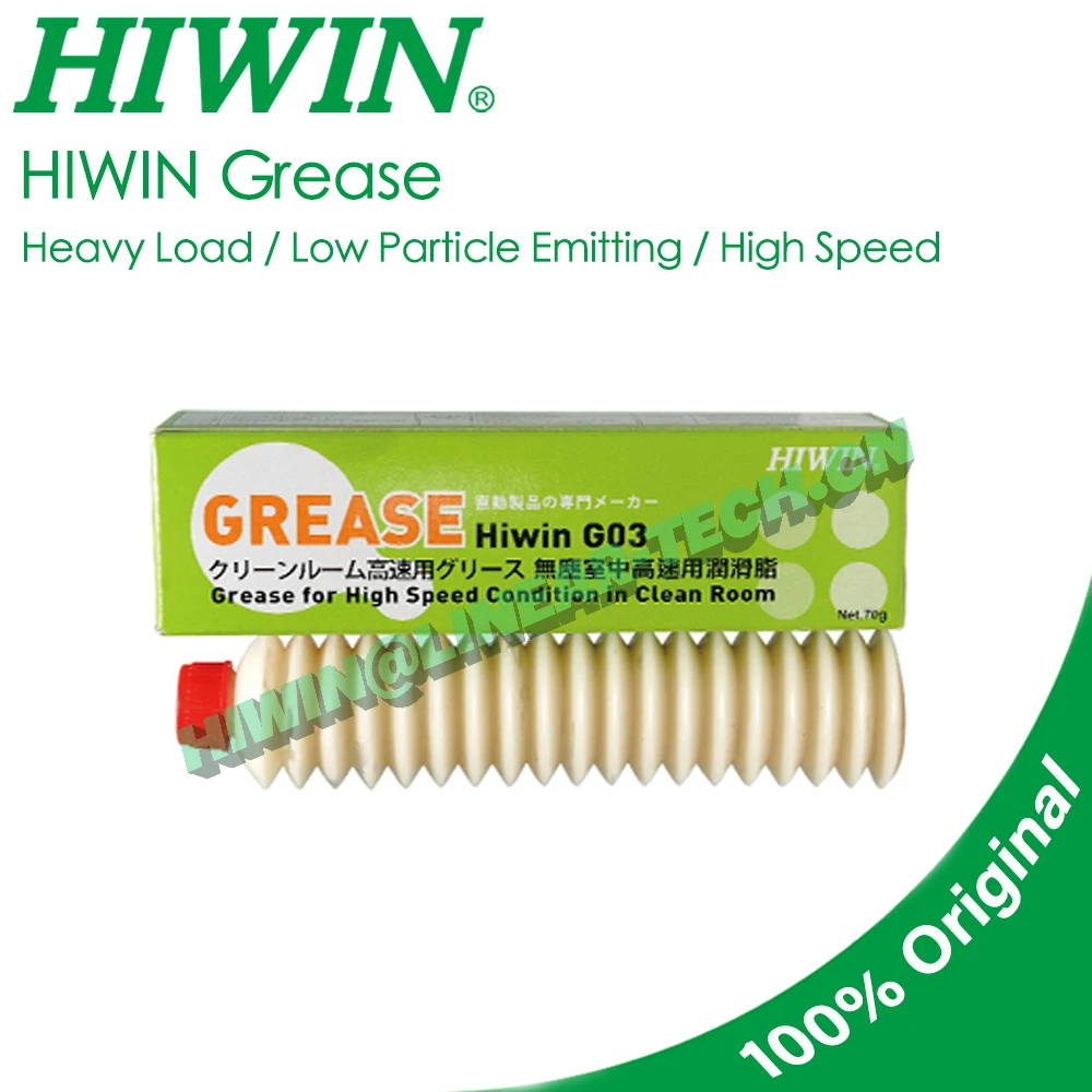 HIWIN G03 G04 Смазка для измерения низких частиц (высокая скорость) HWIN G04 Смазка высокоскоростных новых линейных направляющих Шариковые винты
HIWIN G03 G04 Смазка для измерения низких частиц (высокая скорость) HWIN G04 Смазка высокоскоростных новых линейных направляющих Шариковые винты