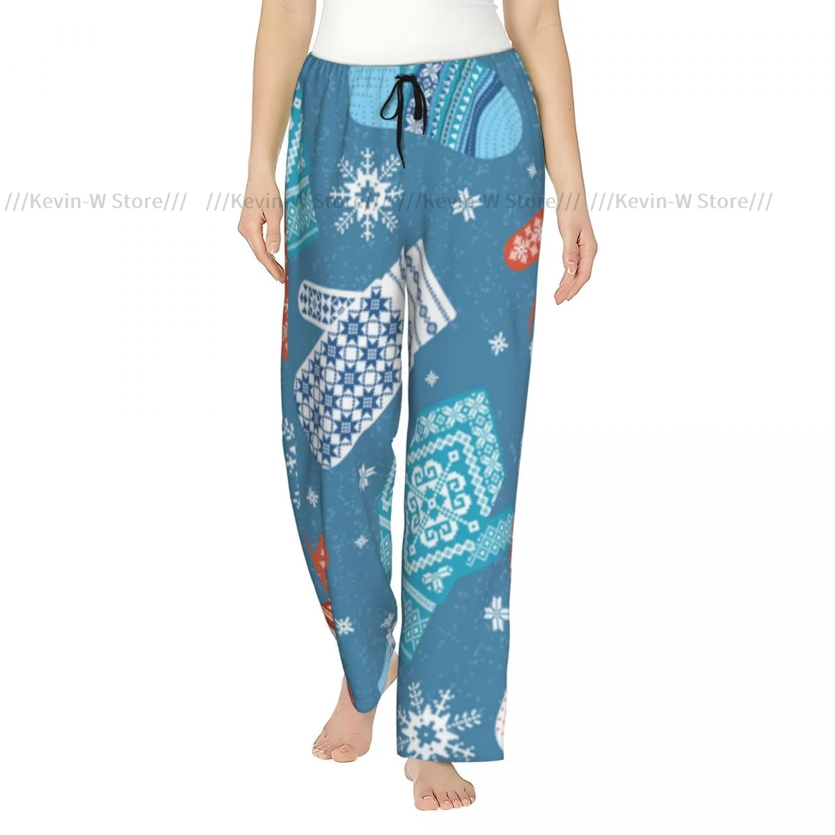 Warm Flannel Sleep Pants for Women Winter Ornamental Socks And Mittens Pajama Bottoms with Elastic Waist
Warm Flannel Sleep Pants for Women Winter Ornamental Socks And Mittens Pajama Bottoms with Elastic Waist