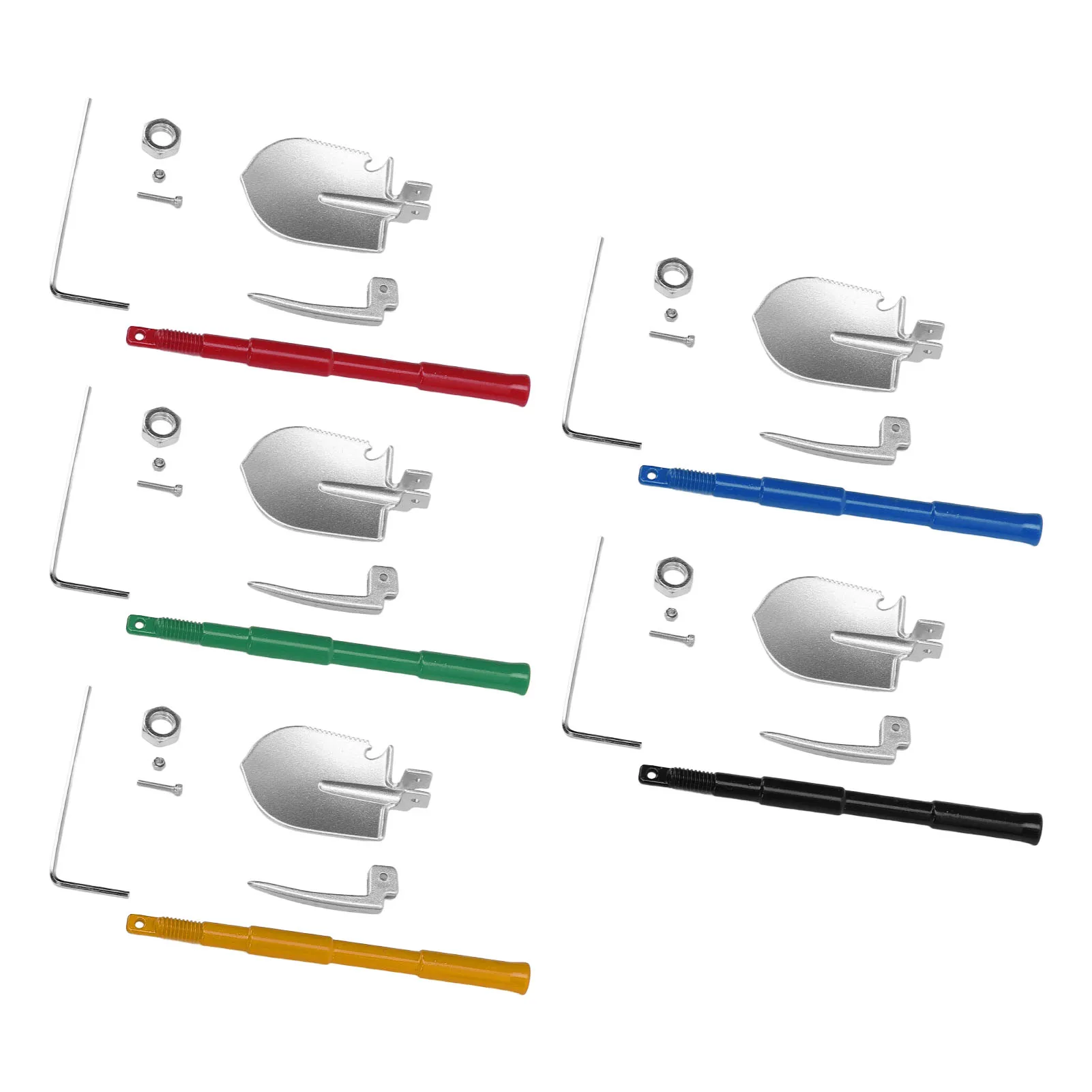 RC Shovel RC Simulation Metal Shovel Aluminum Alloy Iron Adjustable RC Crawler Shovel Tool for RC Crawler Decoration Accessories
RC Shovel RC Simulation Metal Shovel Aluminum Alloy Iron Adjustable RC Crawler Shovel Tool for RC Crawler Decoration Accessories