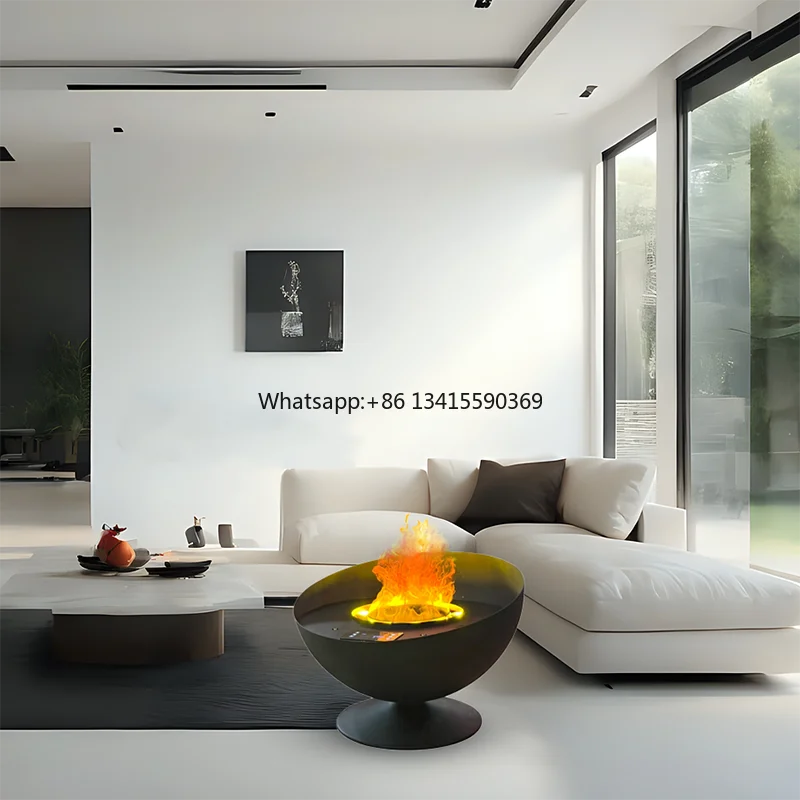 Electric Circular Atomizing Fireplace Remote Control Independent 3d 500 mm Intelligent Living Room Steam Electric Fireplace 
Electric Circular Atomizing Fireplace Remote Control Independent 3d 500 mm Intelligent Living Room Steam Electric Fireplace