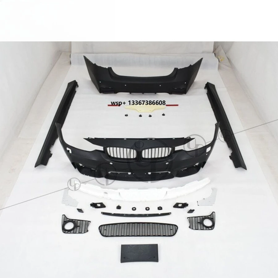 3 Series F30 M3 Body Kit to M3 Style with Front Bumper Rear Bumper and Side Skirts High Quality PP Material Car Kit
3 Series F30 M3 Body Kit to M3 Style with Front Bumper Rear Bumper and Side Skirts High Quality PP Material Car Kit