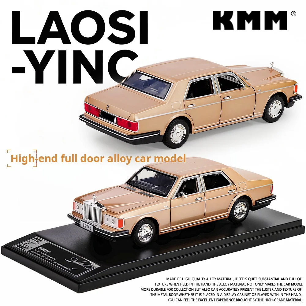 1:32 Rolls-Royce Silver Spirit из сплава, модель премиум-класса, игрушечный автомобиль, звук и свет, игрушечная машинка с откатом для мальчиков, подарок, коллекционные предметы
1:32 Rolls-Royce Silver Spirit из сплава, модель премиум-класса, игрушечный автомобиль, звук и свет, игрушечная машинка с откатом для мальчиков, подарок, коллекционные предметы