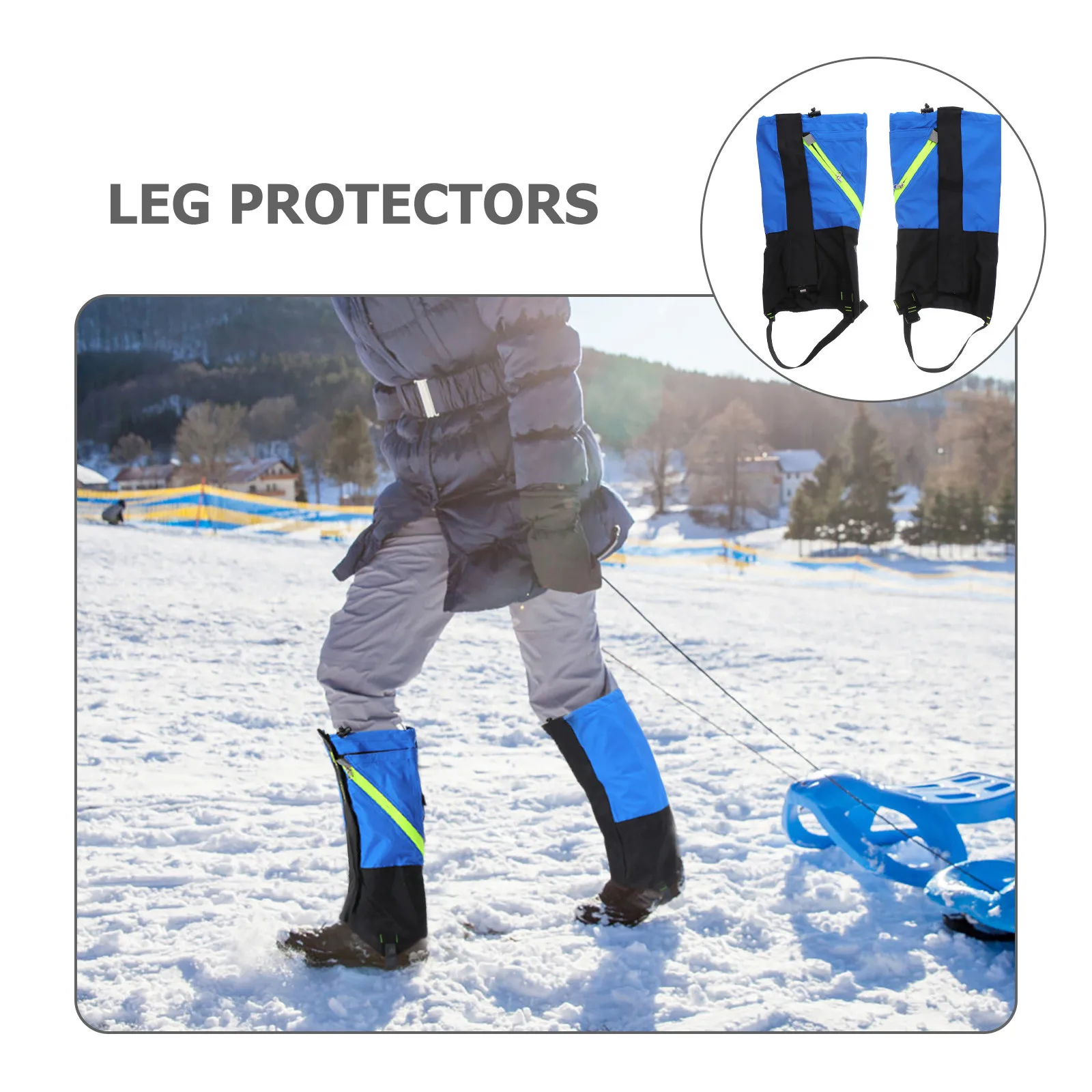 1 Pair Waterproof Gaiters Outdoor Hiking Cover Mountaineering Leg Protector Snow Gaiters Climbing Leg Sleeves Boot Covers
1 Pair Waterproof Gaiters Outdoor Hiking Cover Mountaineering Leg Protector Snow Gaiters Climbing Leg Sleeves Boot Covers
