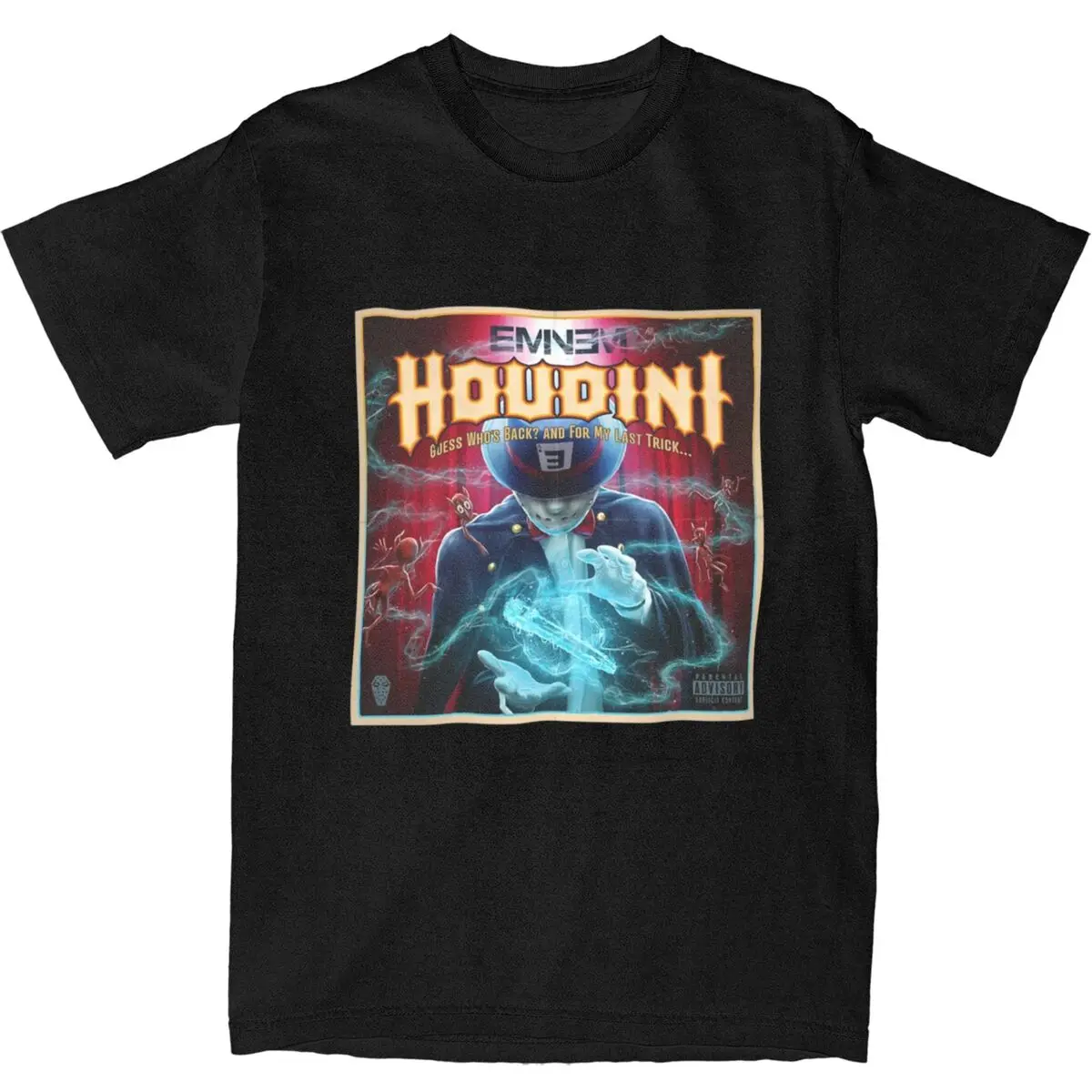 Rapper Eminem T-Shirt Men Houdini Music Album 100% Cotton T Shirts Summer O-Neck Harajuku Tee Shirt Casual Oversized Clothes
Rapper Eminem T-Shirt Men Houdini Music Album 100% Cotton T Shirts Summer O-Neck Harajuku Tee Shirt Casual Oversized Clothes