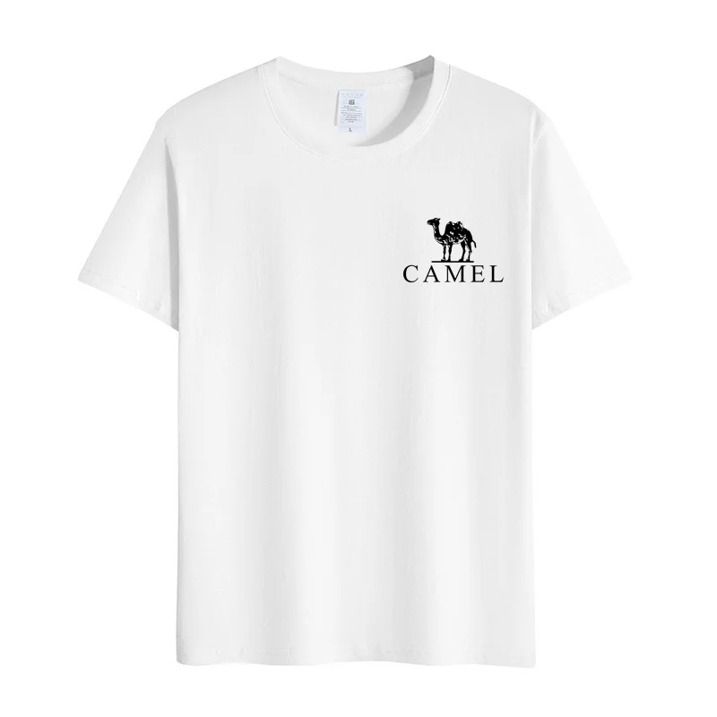 CAMEL 200g pure cotton large size printed round neck loose T-shirt men's couple clothing men's short sleeves
CAMEL 200g pure cotton large size printed round neck loose T-shirt men's couple clothing men's short sleeves