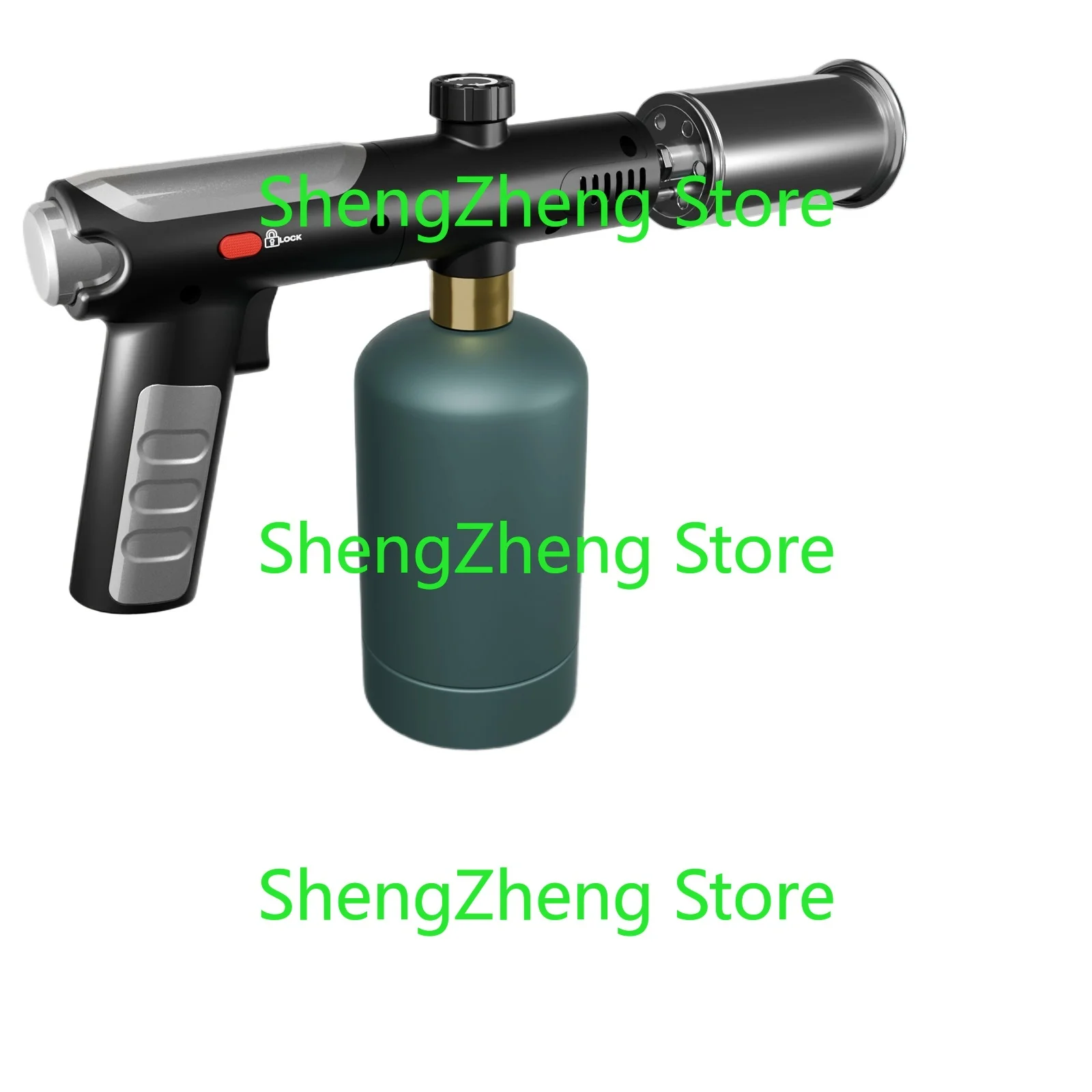 Powerful Propane Torch Gun, Flamethrower with Turbo Mode, Charcoal Lighter Safety Lock, Kitchen Blow (Tank Not Included)
Powerful Propane Torch Gun, Flamethrower with Turbo Mode, Charcoal Lighter Safety Lock, Kitchen Blow (Tank Not Included)