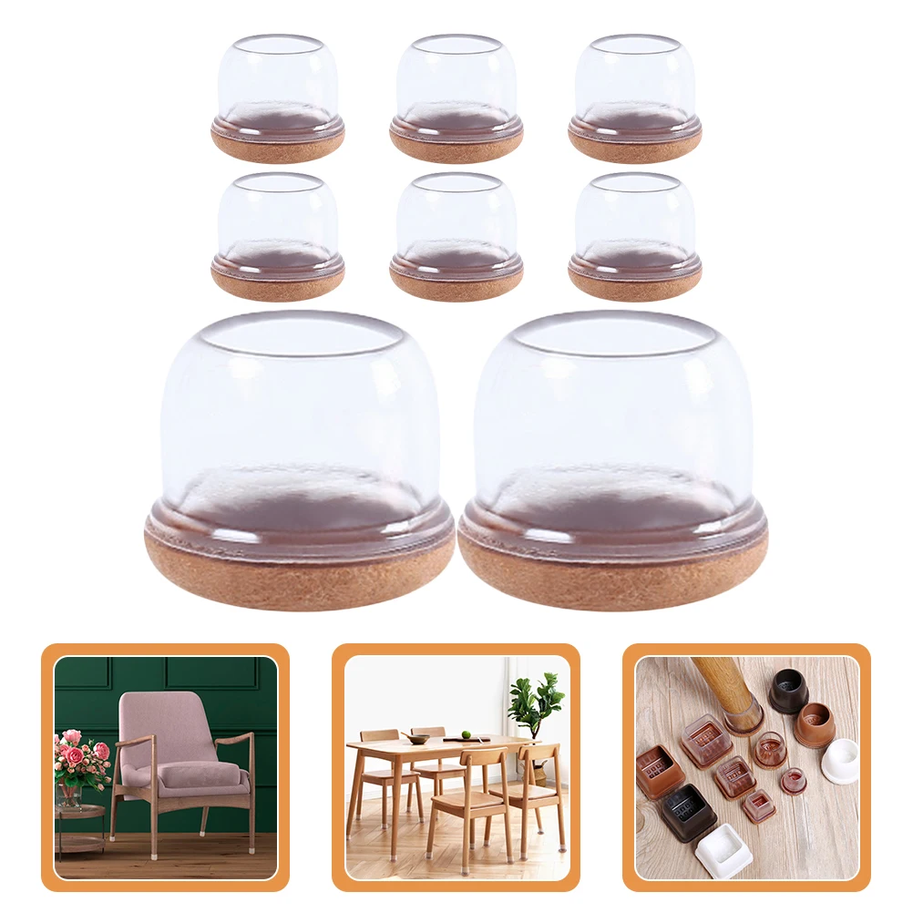 8pcs Chair Leg Covers Floor Protectors Table Leg Protectors Furniture Feet Mats Durable Reusable For Hardwood Tile Laminate
8pcs Chair Leg Covers Floor Protectors Table Leg Protectors Furniture Feet Mats Durable Reusable For Hardwood Tile Laminate