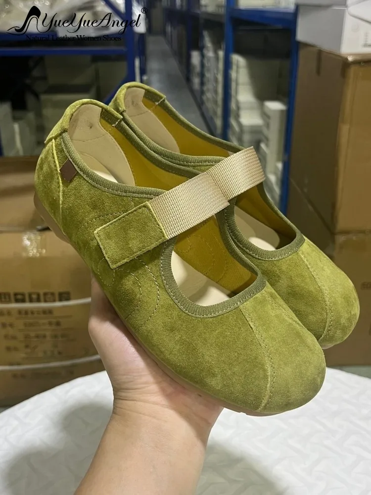 New Women Pumps Hook Loop Round Toe Comfortable Sheep Suede Casual Shoes Ladies Sweet Solid Color Summer Harajuku Walking Shoes
New Women Pumps Hook Loop Round Toe Comfortable Sheep Suede Casual Shoes Ladies Sweet Solid Color Summer Harajuku Walking Shoes
