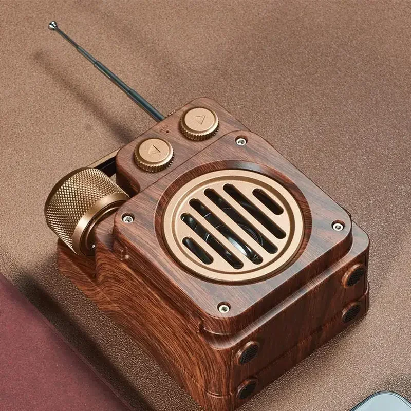| Old Fashion Style | Unique Wireless Vintage Speaker Retro Radio Blue-Tooth Speaker For Kitchen Desk Bedroom Office Portable
| Old Fashion Style | Unique Wireless Vintage Speaker Retro Radio Blue-Tooth Speaker For Kitchen Desk Bedroom Office Portable