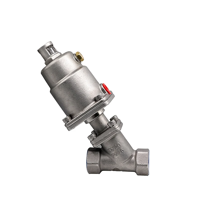 1/2" 3/4" 1" 2" inch Stainless Steel Pneumatic Seat Valve 16bar for Steam Gas Oi
1/2" 3/4" 1" 2" inch Stainless Steel Pneumatic Seat Valve 16bar for Steam Gas Oi