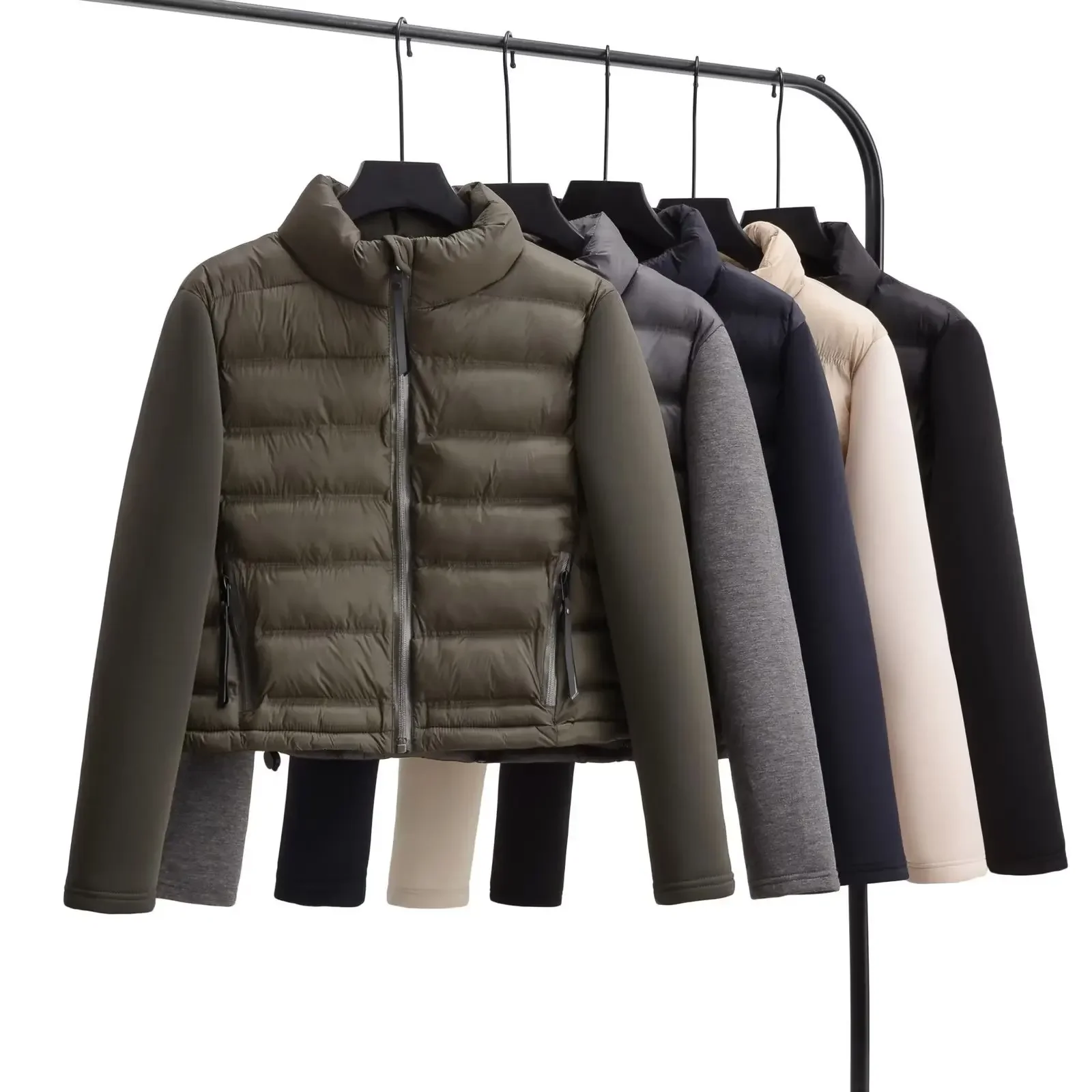 Patchwork Autumn Winter Parkas Coat Women 2023 Vintage Slim Down Coats Zippers Stand Collar Jacket For Women
Patchwork Autumn Winter Parkas Coat Women 2023 Vintage Slim Down Coats Zippers Stand Collar Jacket For Women
