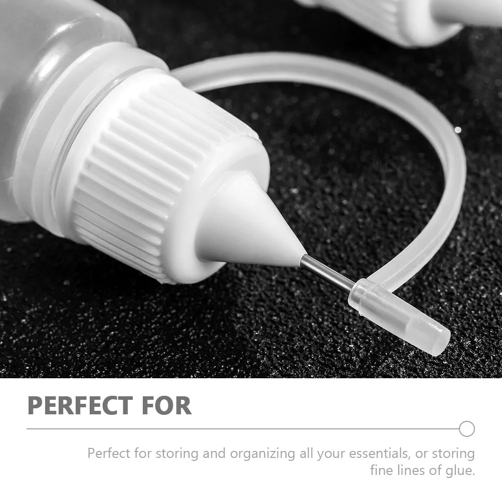 15pcs 10ml Empty Bottle Set Flexible Transparent Needle Tip Glue Bottles Quilling Tool Dropper Storage Container
15pcs 10ml Empty Bottle Set Flexible Transparent Needle Tip Glue Bottles Quilling Tool Dropper Storage Container