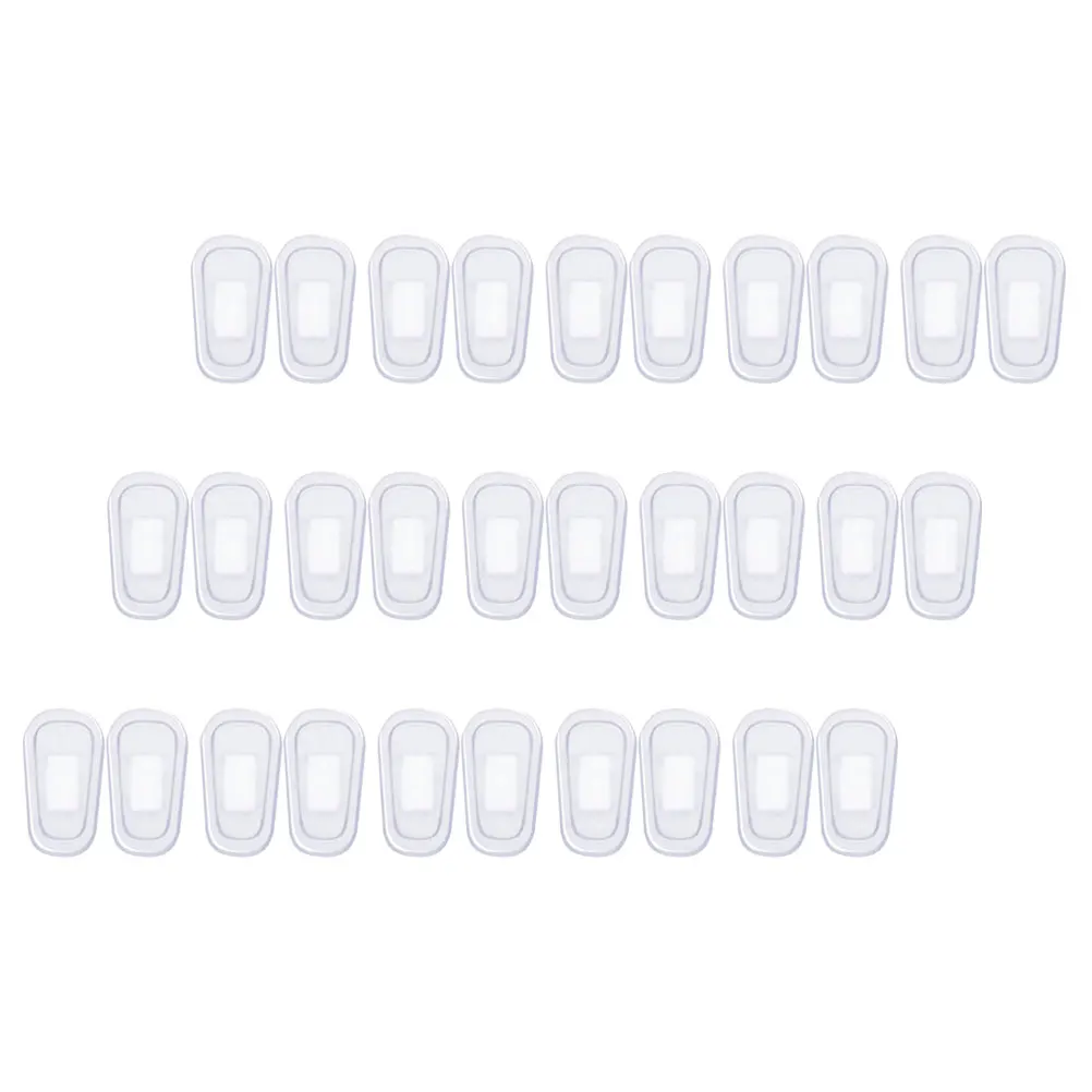 15 Pairs Silicone Nose Pads for Glasses Eyeglass Replacement Cushions Bridge Sunglasses Accessories Non Frames
15 Pairs Silicone Nose Pads for Glasses Eyeglass Replacement Cushions Bridge Sunglasses Accessories Non Frames