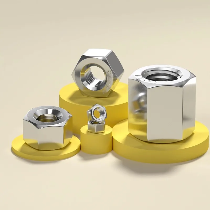 304 Stainless Steel Hexagon Thickened Nuts Hex Hightened Nuts M3 M4 M5 M6 M8 M10 M12 M14 M16 M18 M20 M24 M27 M30 M33 M36 M42 M56
304 Stainless Steel Hexagon Thickened Nuts Hex Hightened Nuts M3 M4 M5 M6 M8 M10 M12 M14 M16 M18 M20 M24 M27 M30 M33 M36 M42 M56