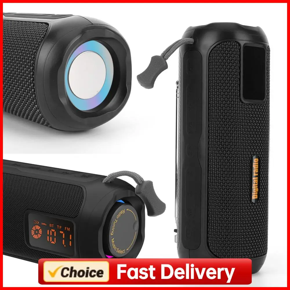 BT Speaker Portable Radio Support TF Card AM FM Radio Rechargeable Radio for Indoor Outdoor
BT Speaker Portable Radio Support TF Card AM FM Radio Rechargeable Radio for Indoor Outdoor