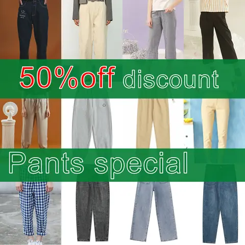 bebobsons new Original Design Niche Women's Safari Pants Loose Trouser Wide Leg Pants Special offer