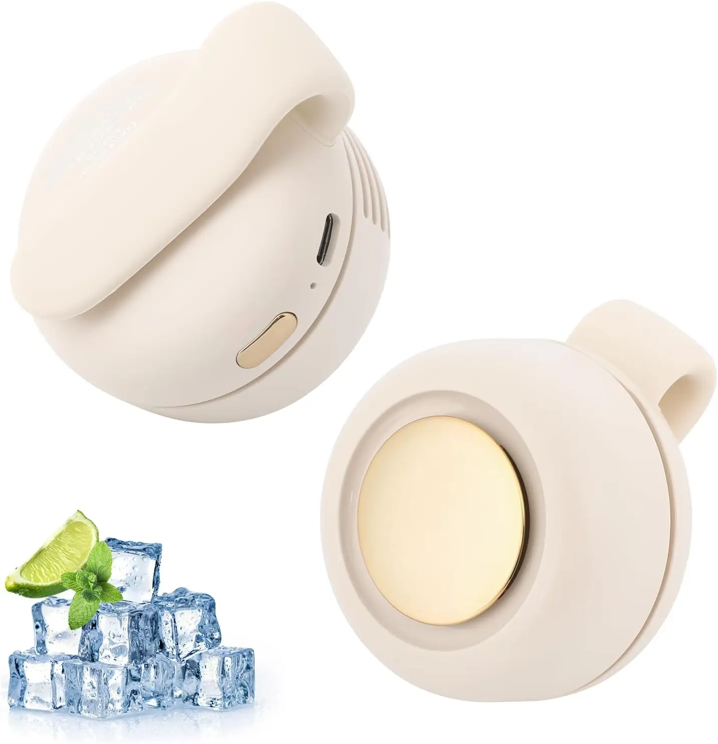 Portable Silent Mini Bladeless Fan, 3-Speed Clip-On Neck Fan for Outdoor & Travel, Hands-Free Cooling, White
Portable Silent Mini Bladeless Fan, 3-Speed Clip-On Neck Fan for Outdoor & Travel, Hands-Free Cooling, White