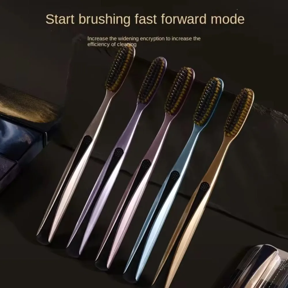 5PCS Coating Cleaning Huge Head Toothbrush Whitening Teeth Large Long Head Large Head Toothbrush Oral Care
5PCS Coating Cleaning Huge Head Toothbrush Whitening Teeth Large Long Head Large Head Toothbrush Oral Care