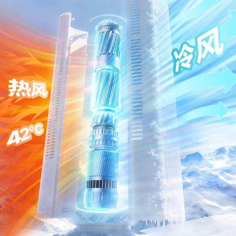 Electric Fan Refrigeration Household Floor Silent Desktop Industrial Bedroom Air Circulation Small Bladeless Fan
Electric Fan Refrigeration Household Floor Silent Desktop Industrial Bedroom Air Circulation Small Bladeless Fan