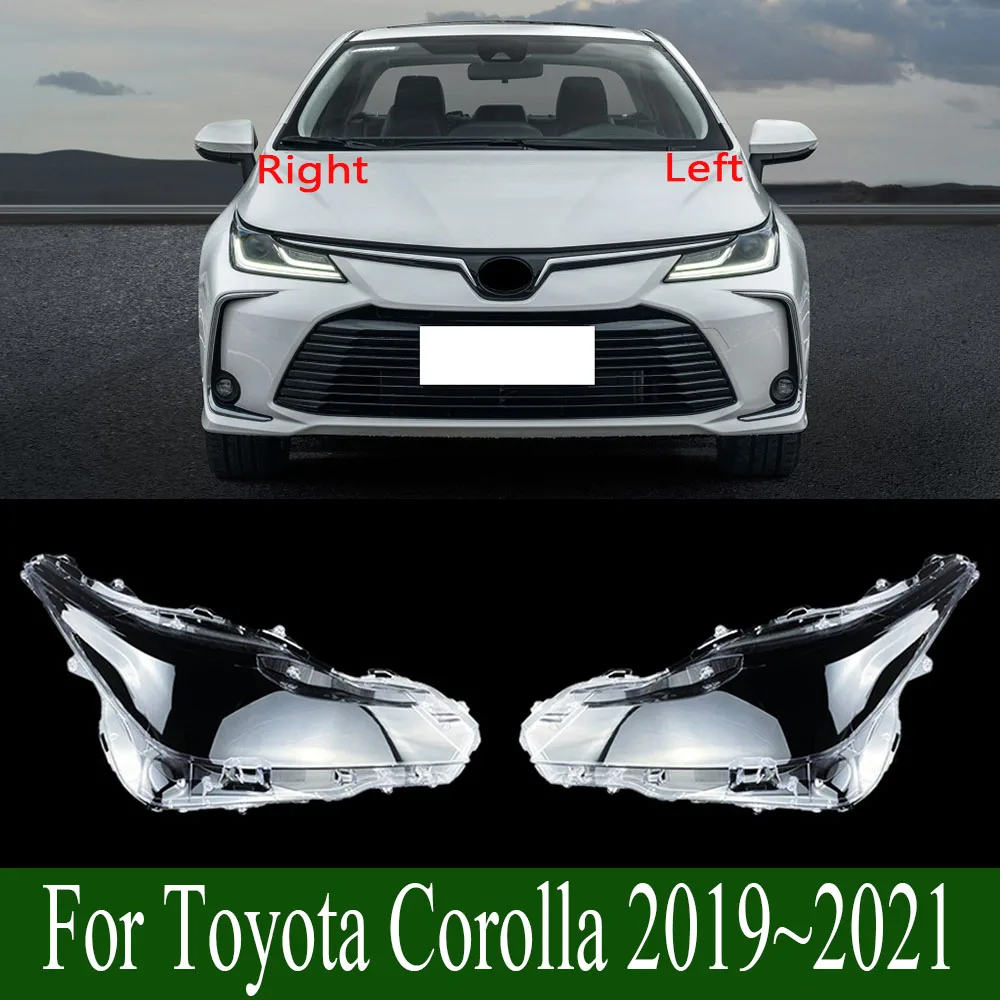 Для Toyota Corolla 2019 ~ 2021 корпус передней фары, крышка фары, чехол из плексигласа, замена оригинального абажура
Для Toyota Corolla 2019 ~ 2021 корпус передней фары, крышка фары, чехол из плексигласа, замена оригинального абажура