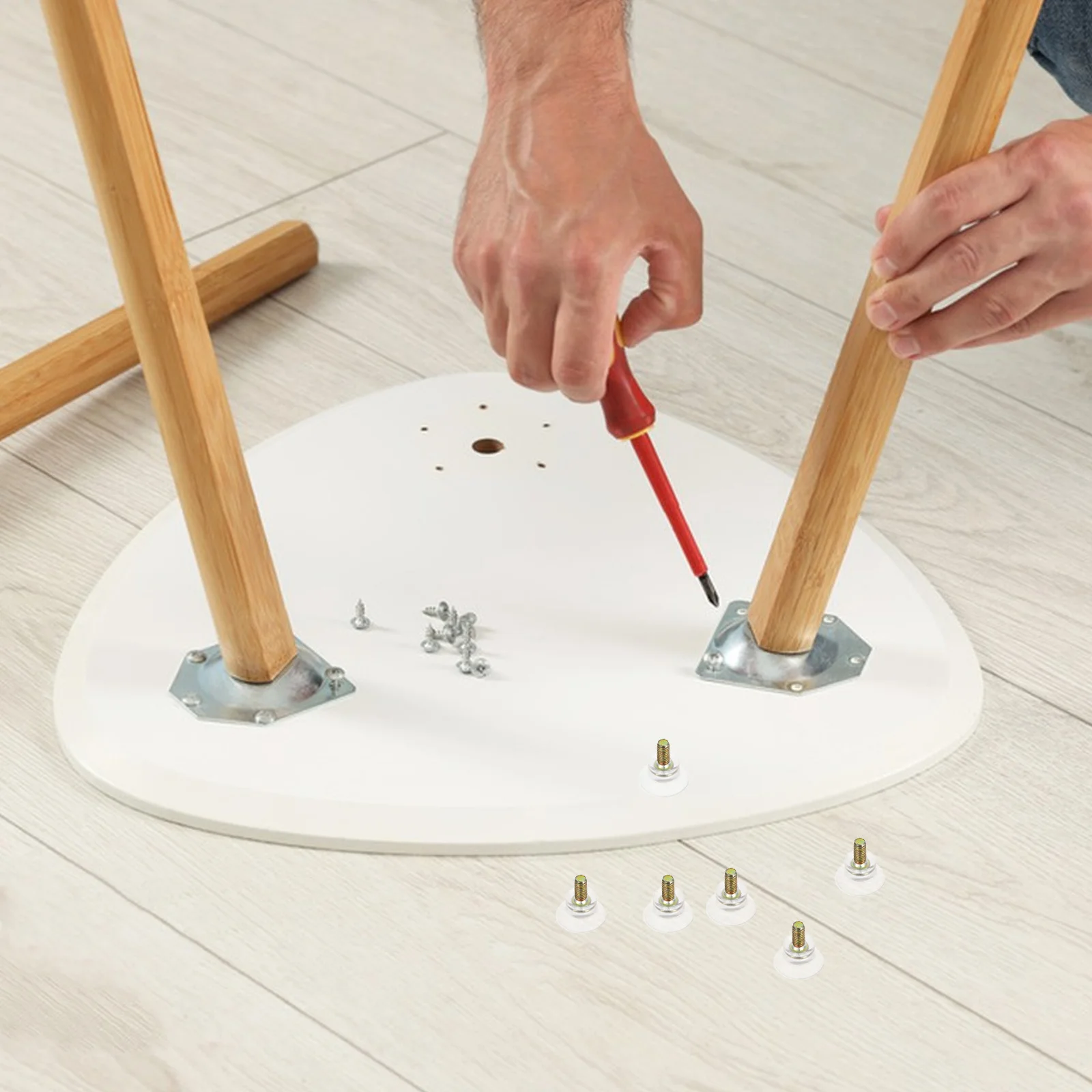 10Pcs No Drill Screw Rod Furniture Pads Strong Suction Cup Transparent Non Slip Elevates Furniture Floor Protectors for Tables
10Pcs No Drill Screw Rod Furniture Pads Strong Suction Cup Transparent Non Slip Elevates Furniture Floor Protectors for Tables