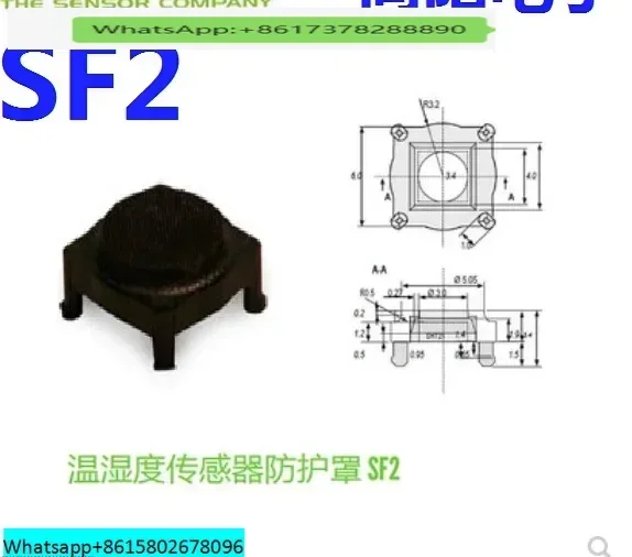 5PCS 50PCS 100PCS SF2 SENSOR FILTER CAP FOR SHT20 SHT21 SHT25 Waterproof Dustproof Cover SF2 For Humidity Temperature Sensor
5PCS 50PCS 100PCS SF2 SENSOR FILTER CAP FOR SHT20 SHT21 SHT25 Waterproof Dustproof Cover SF2 For Humidity Temperature Sensor