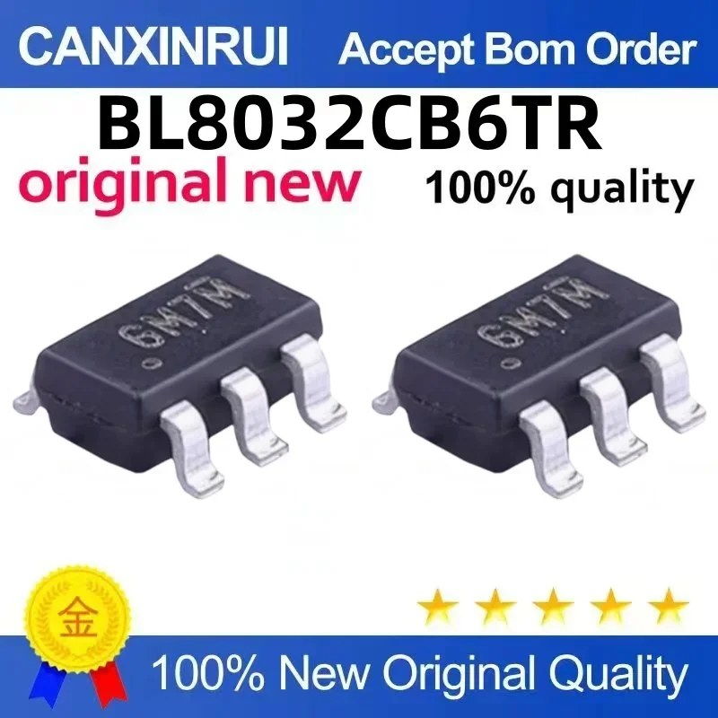 (5-100 pieces) Brand new original BL8032CB6TR silk screen GM SOT23-6 DC-DC power chip IC
(5-100 pieces) Brand new original BL8032CB6TR silk screen GM SOT23-6 DC-DC power chip IC