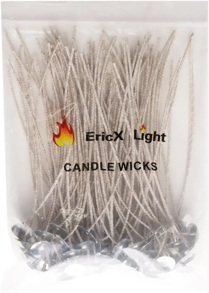 100-Piece 8-Inch Soy Wax Candle Wicks, Cotton & Paper Interwoven Core for Candle Making
100-Piece 8-Inch Soy Wax Candle Wicks, Cotton & Paper Interwoven Core for Candle Making