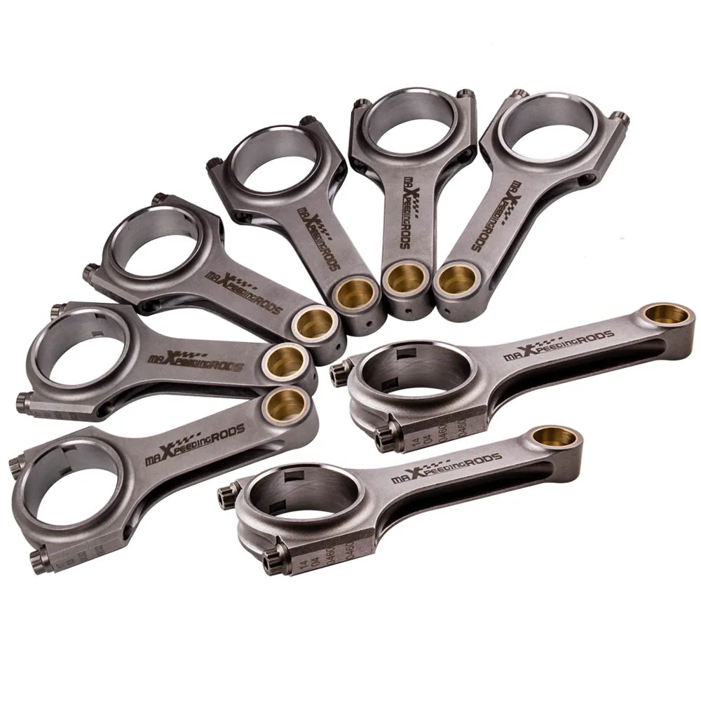 MaXpeedingrods 153mm 5/16" Forged Connecting Rods for Mercedes Benz 4.0L V8 M177/M178 ARP 2000 Bolts
MaXpeedingrods 153mm 5/16" Forged Connecting Rods for Mercedes Benz 4.0L V8 M177/M178 ARP 2000 Bolts