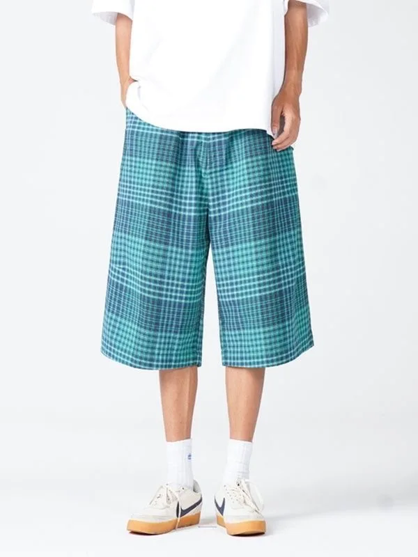 American Sle Beach Blue Plaid Men's Loose Wide Leg Straight Cut Summer Qui Dry Casual Five-Quarter Mid-Pants INS ort ...
American Sle Beach Blue Plaid Men's Loose Wide Leg Straight Cut Summer Qui Dry Casual Five-Quarter Mid-Pants INS ort ...